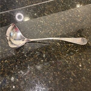 1847 Roger’s Brothers Silver Plated 13” Ladle Embossed “R”